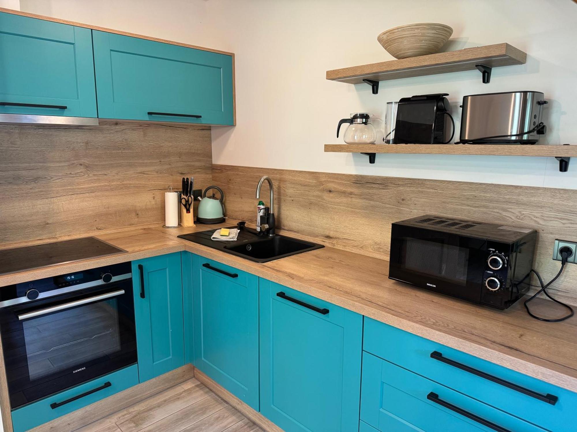 Cerny Vlk, Apartment